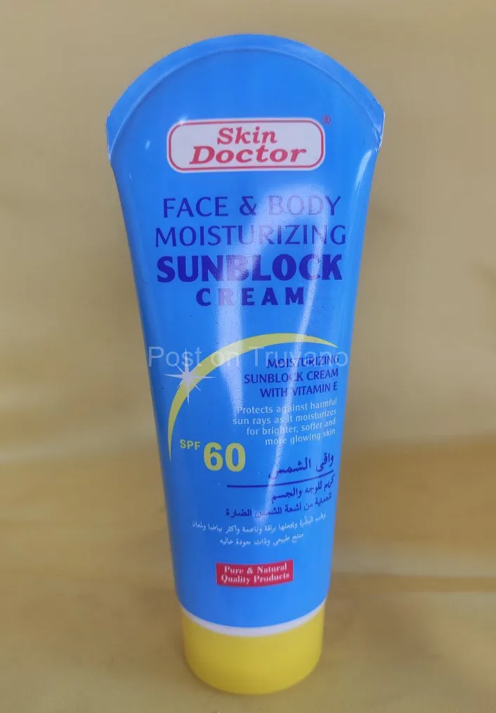 Skin Doctor Face & Body Moisturizing Sunblock Cream