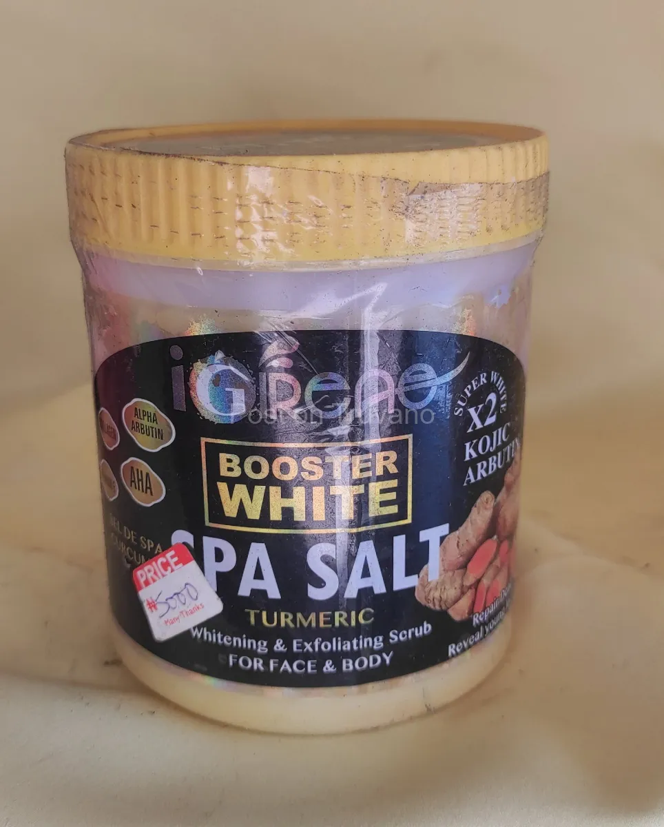 Booster White Spa Salt (Tumeric Formula)
