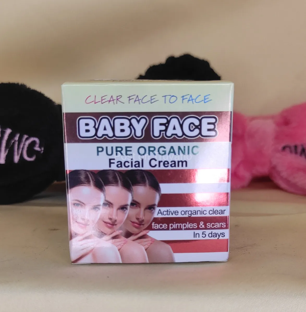 Clear Face to Face Baby Face Pure Organic Facial Cream