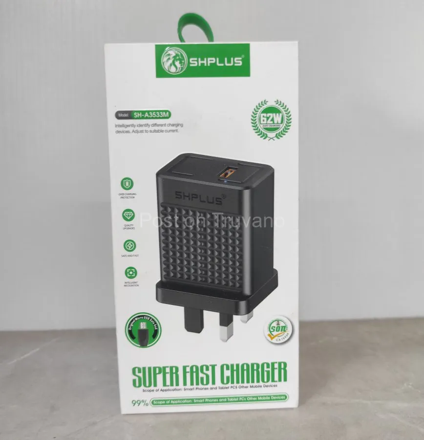 SHPLUS SH-A3533M Super Fast Charger
