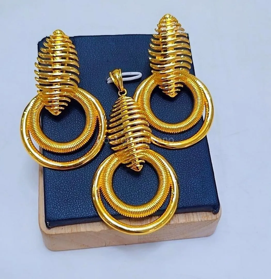 Dubai Gold Jewelry Set